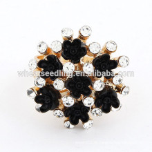 Hot-Selling neuesten Ring schwarz CZ neue Diamant-Ringe